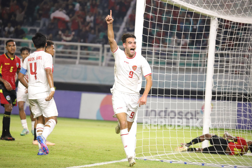 Babak Pertama, Timnas Indonesia U-19 Ungguli Timor Leste U-19 3-1, Jens Raven Dua Gol