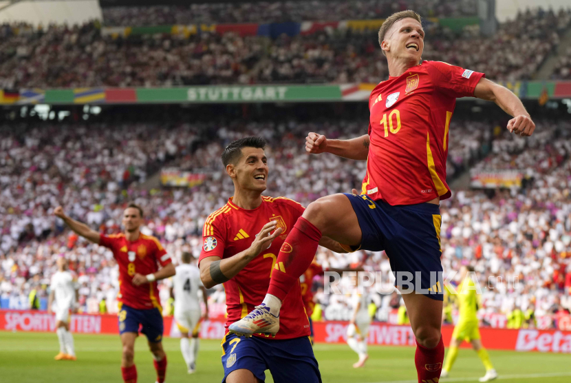 Dani Olmo Jadi Tumpuan De La Fuente Saat Spanyol Hadapi Prancis di Semifinal Euro 2024