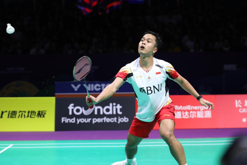 Ginting Bersyukur Keluar dari Tekanan dan Raih Poin Pertama untuk Tim Thomas Indonesia