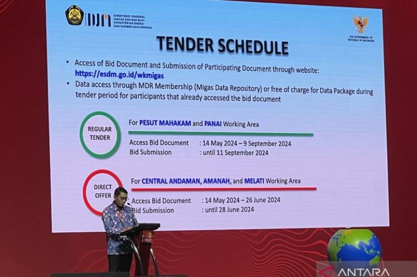 Kementerian ESDM Buka Lelang Lima Wilayah Kerja Migas pada 2024